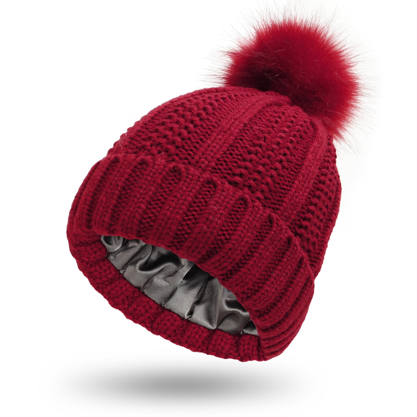 Women’s Winter Knitted Pom Pom Beanie