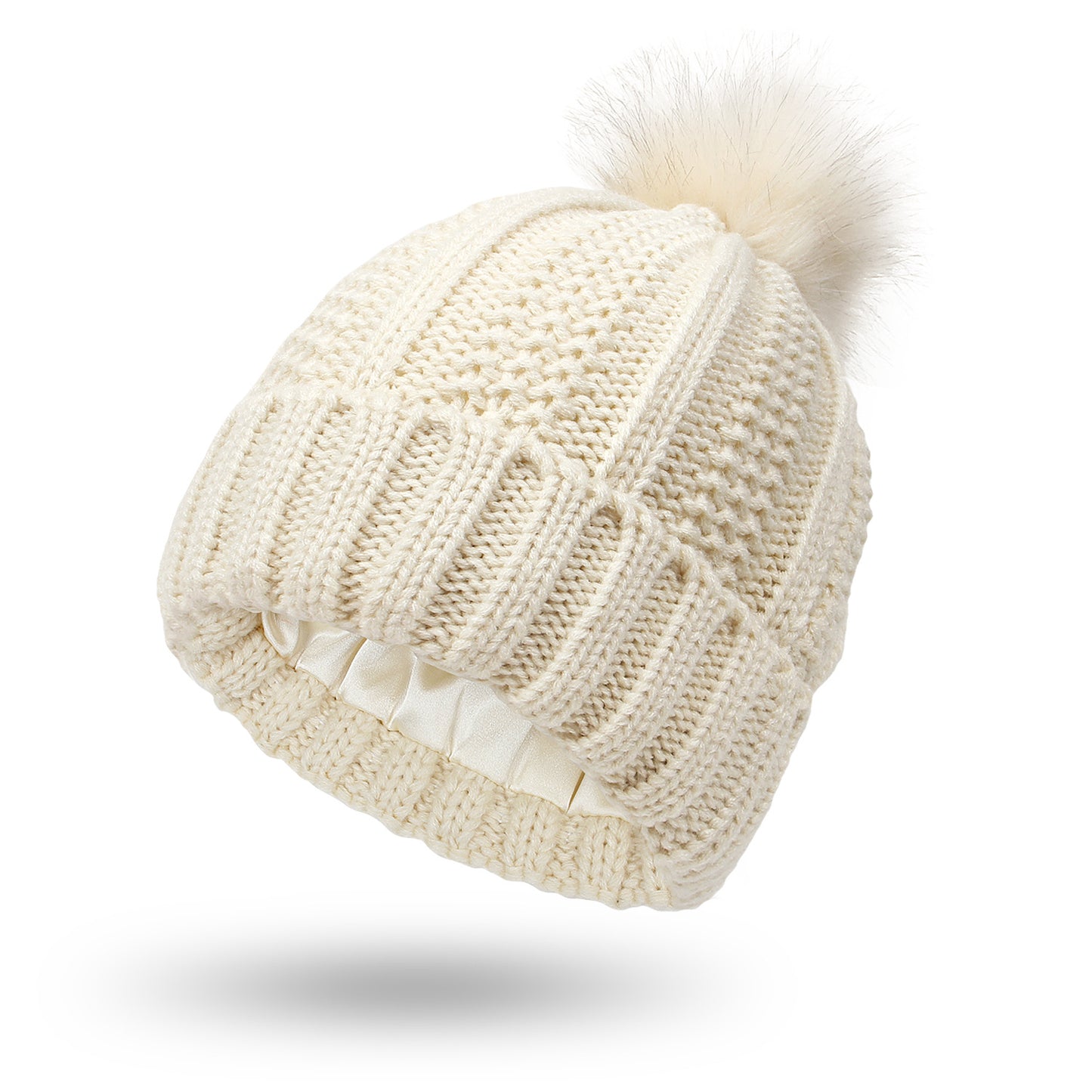 Women’s Winter Knitted Pom Pom Beanie