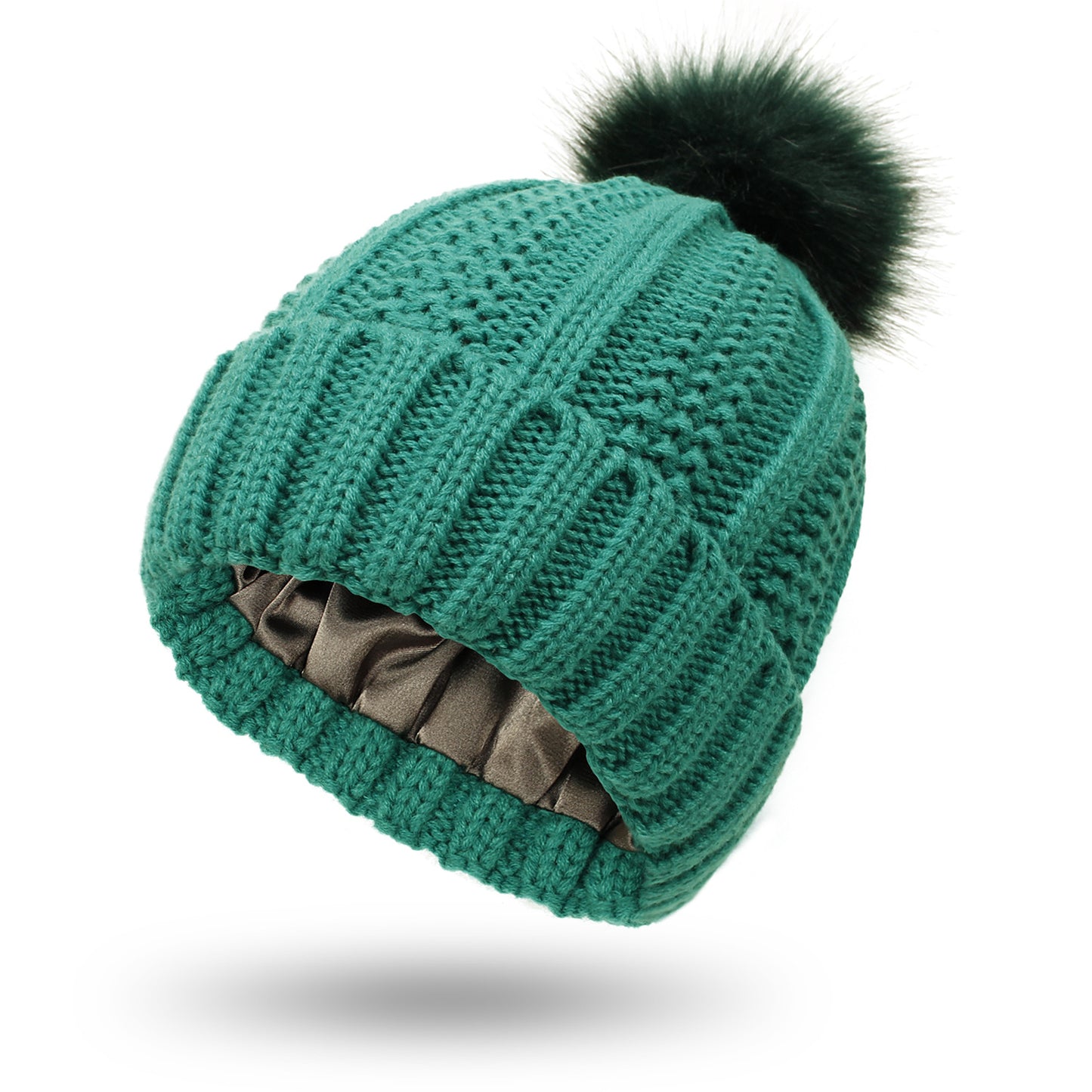 Women’s Winter Knitted Pom Pom Beanie