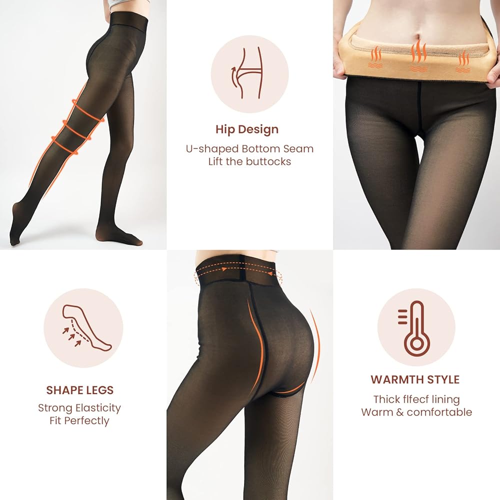 Ultra Warm | Fleece-Lined Tights
